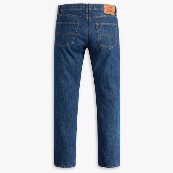 NWT - LEVI'S 501 MEN'S ORIGINAL JEANS, DARK STONEWASH (005010194) - Size 33Wx32L - Picture 2 of 9